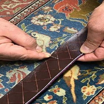 دوخت زیگزاگ فرش‌ها 