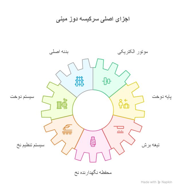 انواع سرکیسه دوز مینی