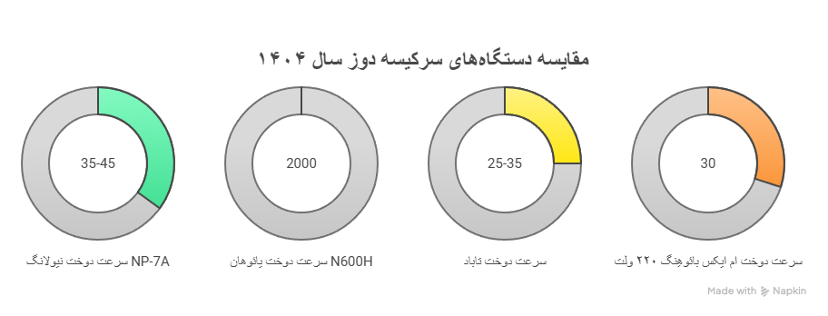 بهترین دستگاه‌های چرخ خیاطی سرکیسه دوز