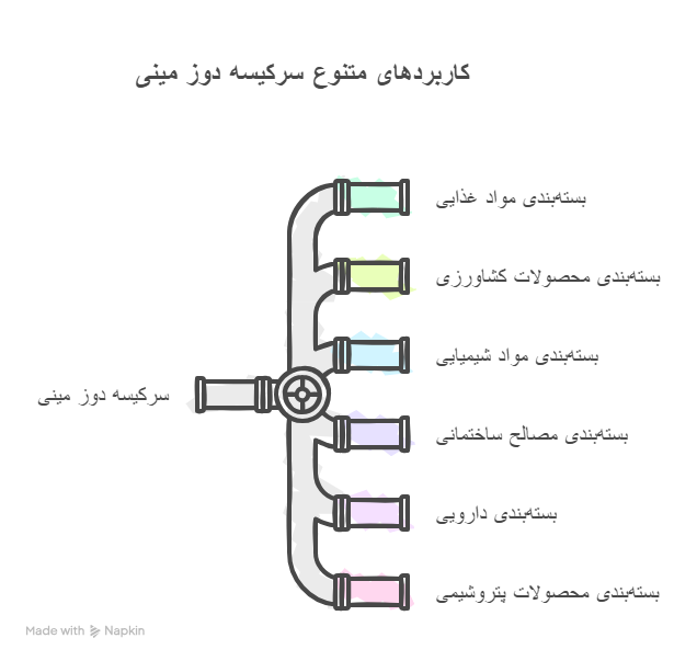 کاربردهای متنوع سرکیسه‌ دوز مینی